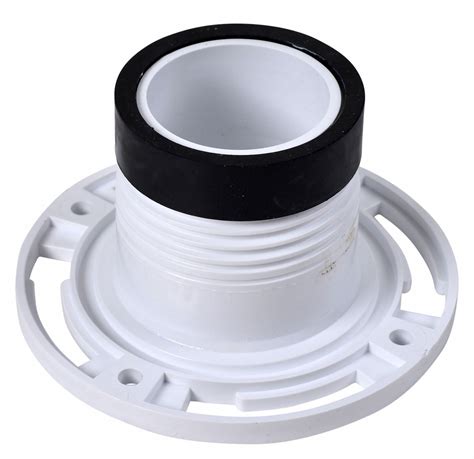 OATEY Toilet Flange: Fits Universal Fit Brand, For Universal Fit, 3 in/4 in Size, PVC - 1VNH8 ...