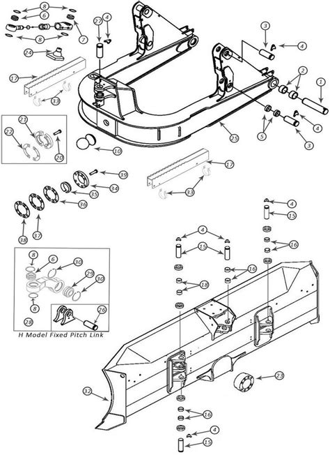 John Deere 450K, 550K, & 650K Dozer Blade Parts | HW Part Store