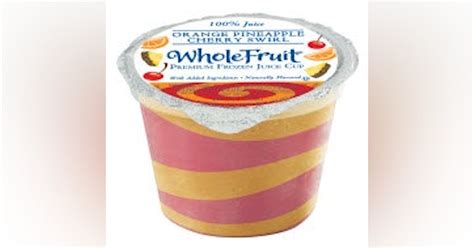 New Food Products: Frozen Juice Cups Swirl Together for Flavorful, Healthy Snack | Food Processing