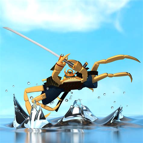 ArtStation - Crab Samurai