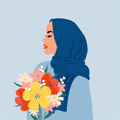 Page 4 | Beautiful woman wearing hijab Vectors & Illustrations for Free Download | Freepik