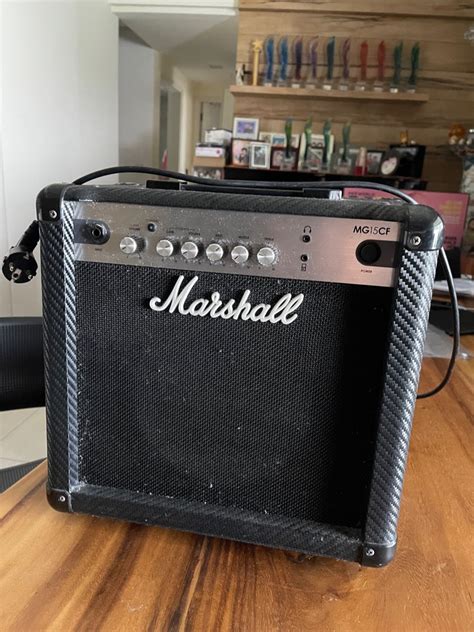 Marshall guitar amp, Hobbies & Toys, Music & Media, Music Accessories on Carousell