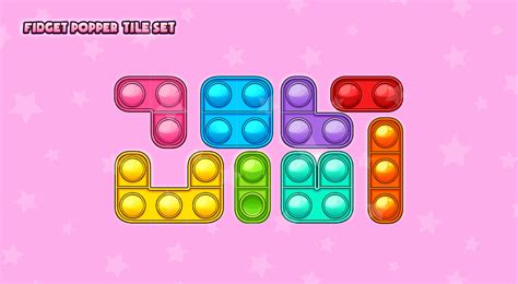 Fidget popper tile sets | GameDev Market