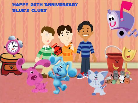 Blue's Clues 25th by JeffersonFan99 on DeviantArt