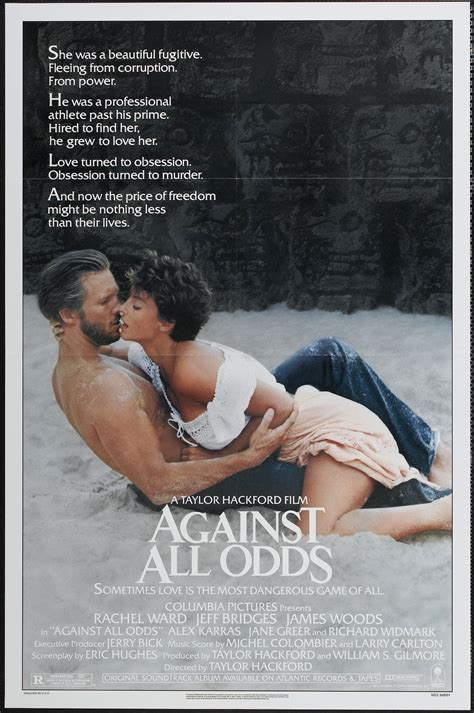 Against all odds | Movie couples, Rachel ward, Jeff bridges