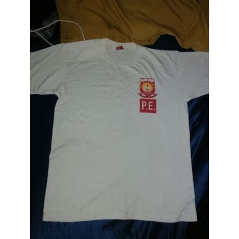 Preloved EAC Emilio Aguinaldo College PE Shirt Uniform | Shopee Philippines