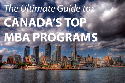 The Best MBA Programs in Canada - » Touch MBA