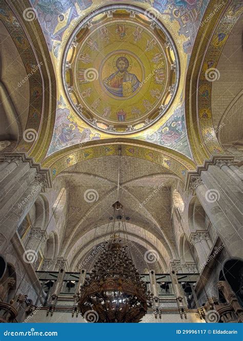 Basilica Dome & Katholikon Stock Image - Image of angle, east: 29996117