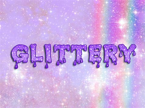 Violet Glittery Sparkle Text GIF | GIFDB.com