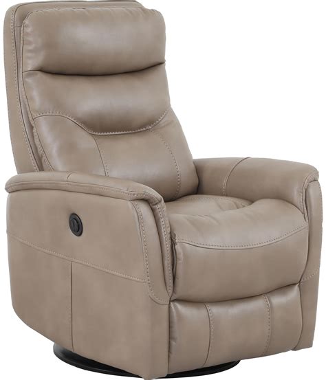 Parker Living Gemini Contemporary Swivel Glider Power Recliner with Padded Arms | Belfort ...