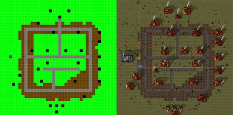 Working on a map generator for my game (Handdrawn 2D Texture to In game ...