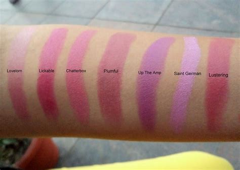 MAC Lipstick Swatches Part 2: 14 Red and Pink Shades – Vanitynoapologies | Indian Makeup and ...