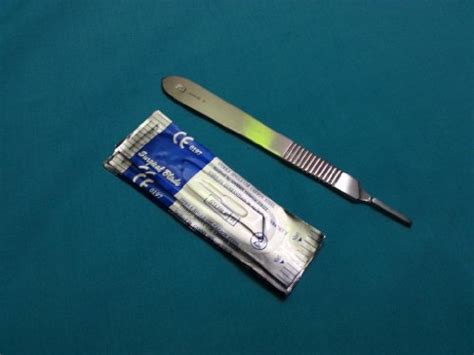 Buy 1 STAINLESS STEEL SCALPEL HANDLE #3 WITH 20 STERILE SURGICAL ...