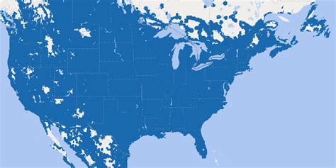 At&T Coverage Map 2020 – Map Of The Usa With State Names