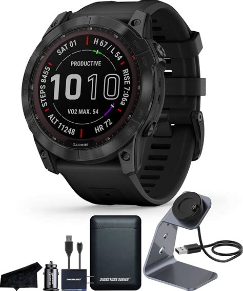 Garmin Fenix 7X Sapphire Solar Edition, Rugged GPS Adventure ...