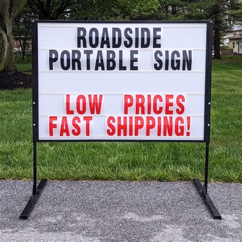 Roadside Advertising Signs | Alphabet Signs