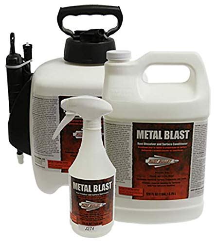 Buy Rust Bullet Metal Blast One Gallon Sprayer Rust Remover, Rust ...