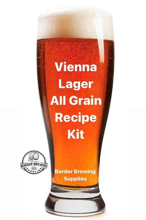 Vienna Lager All Grain Recipe Kit | Border Brewing Supplies