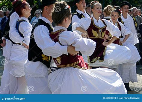 Serbian Dance 1 editorial stock photo. Image of city - 46909078