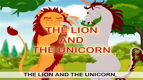 The Lion And The Unicorn | Children Rhymes | Nursery Rhymes - YouTube