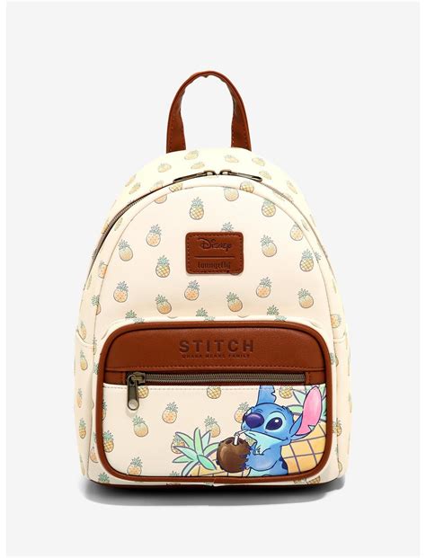 Loungefly Disney Lilo Stitch Pineapple Mini Backpack | eduaspirant.com