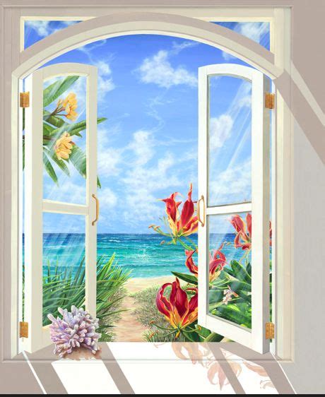 11 Paintings looking through a window ideas | window painting, window art, window mural