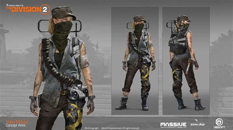 ArtStation - The Division 2 - Outcast Controller, Yulia Misyul | Apocalypse character, Tom ...