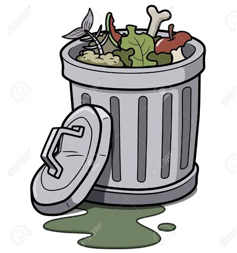 Cartoon Trash Can Clipart | Free download on ClipArtMag