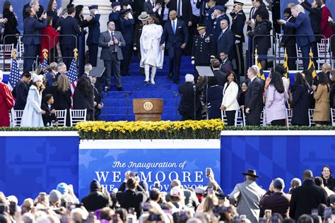 PHOTOS: Maryland inauguration ceremony as Wes Moore becomes state’s ...