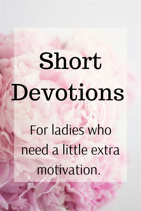 Three of My Favorite Devotionals for Women on the Go - Pink Bliss | Short devotions, Daily ...