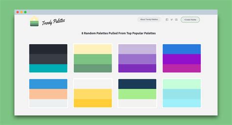 Palettes Tab | Color Palettes