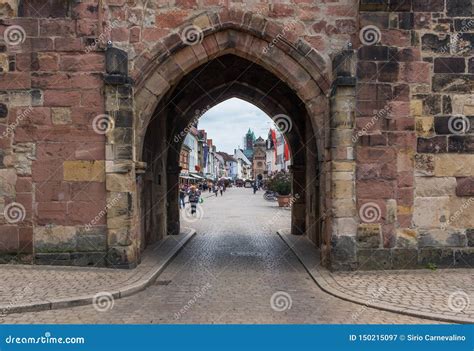 The Speyer Old Town, Rhein River Valley. Germany Editorial Photography - Image of colorful ...