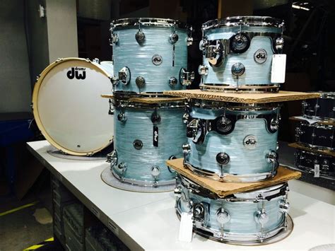 Pale Blue Oyster | Drum kits, Drum and bass, Dw drums