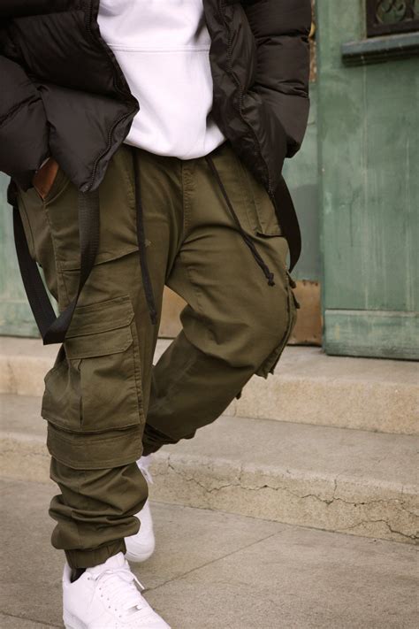 See The Poison Cargo Jogger - Olive | Green cargo pants outfit ...