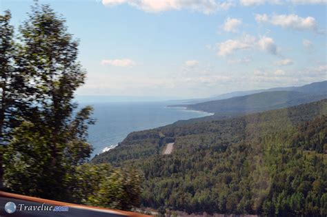 Cabot Trail scenic roadway in Cape Breton