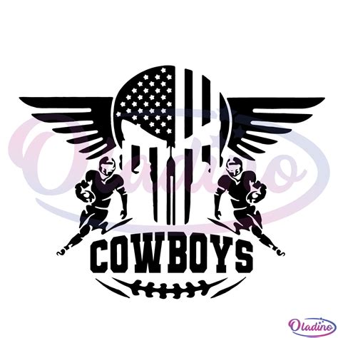 Dallas Cowboys Logo SVG Digital File Silhouette