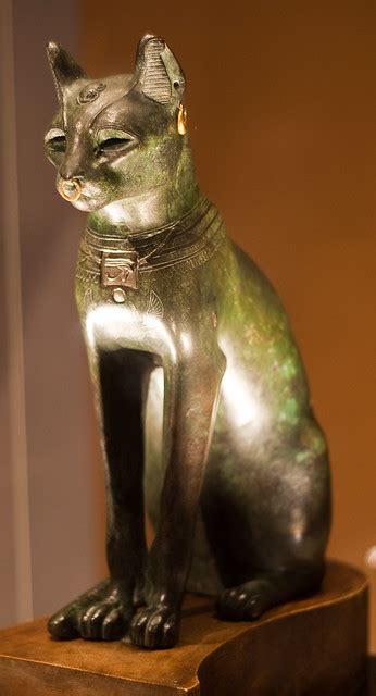 Bronze Egyptian Cat statue | Flickr - Photo Sharing!