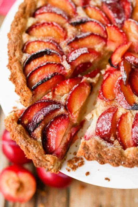 Plum and Almond Tart with Homemade Pastry - Nicky's Kitchen Sanctuary