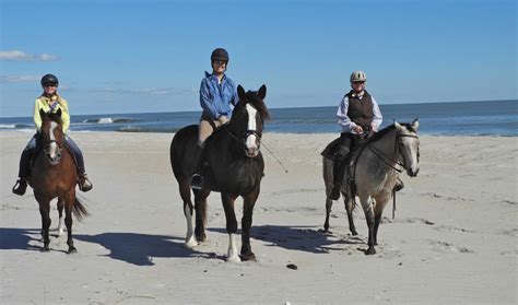 Horseback Riding at Ocean City’s Beach in Ocean City Md