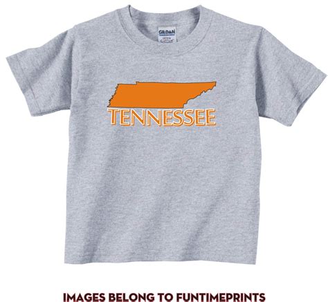 TENNESSEE fun State Map T-shirt or Bodysuit University - Etsy