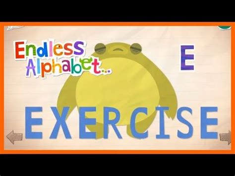 Endless Alphabet - Letter E | Kids Learn Alphabet | Educational Game for Children - YouTube