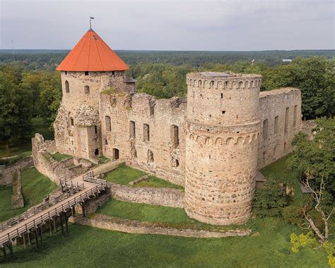 Wenden Castle (modern day Cēsis Latvia) Headquarters of the Livonian Sword-Brothers and the ...