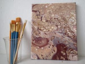 How to Get Acrylic Pouring Cells Without Silicone or Torching