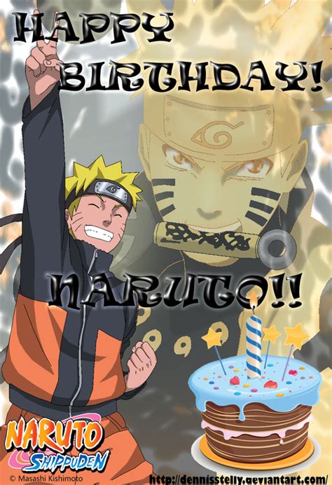 Happy Birthday Naruto!! by DennisStelly on DeviantArt