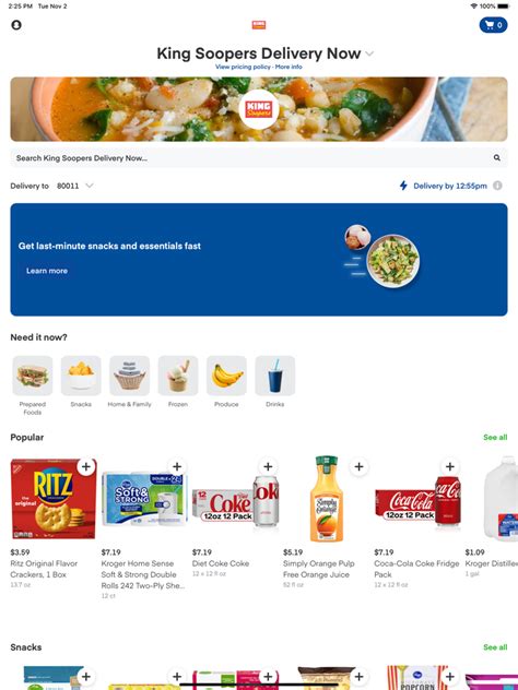 King Soopers Delivery Now App for iPhone - Free Download King Soopers ...