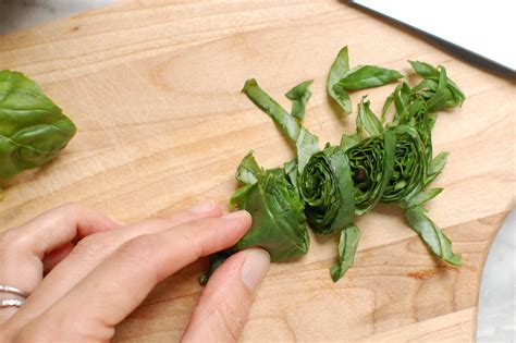 How to Chiffonade Basil: Knife Cuts 101 | Unpeeled Journal