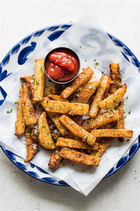 Crispy Baked Jicama Fries - Isabel Eats | Recipe | Jicama fries, Jicama, Jicama recipe