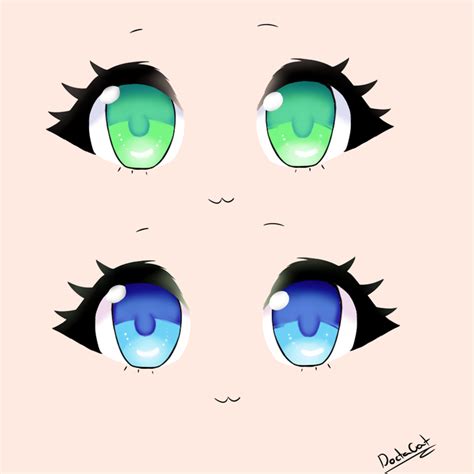 How To Draw Chibi Eyes Time for the huge manga eyes