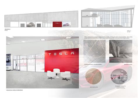 TESLA SHOWROOM INTERIOR CONCEPT on Behance