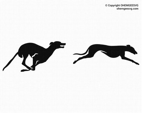 Greyhound Tattoo, Greyhound Art, Canine Art, Svg, Grey Hound Dog, Dog ...